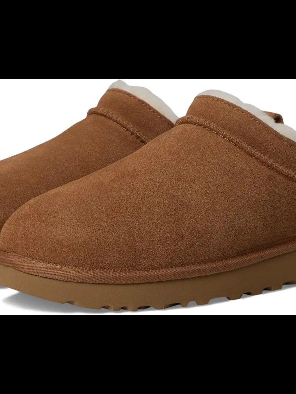 UGG Classic Slipper Chestnut Shearling Suede Womens US 9 New